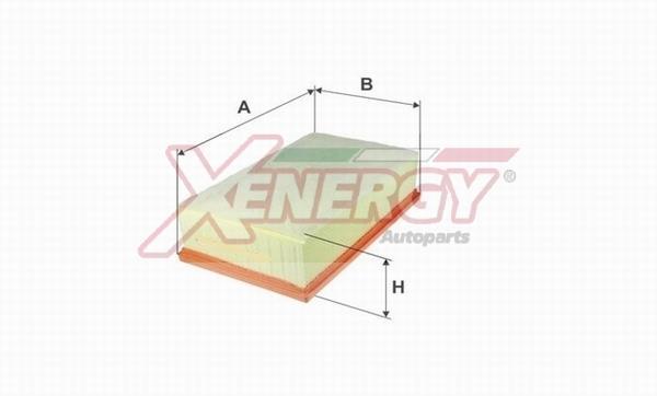 Filtro de ar XENERGY ref. X1591396