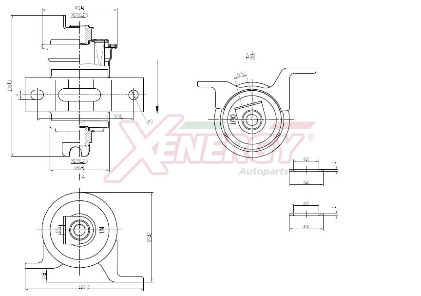 Filtre à carburant (Filtre à gasoil) XENERGY X159682