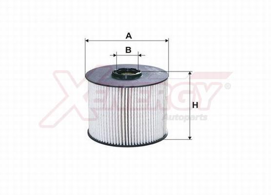 Filtro de combustível XENERGY ref. X1598168