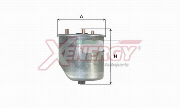 Filtre à carburant (Filtre à gasoil) XENERGY ref. X1598389