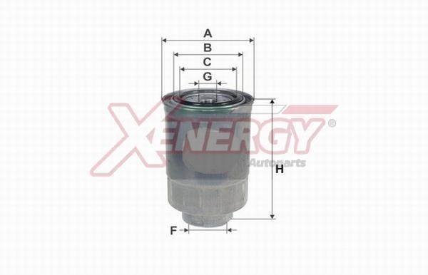 Filtre à carburant (Filtre à gasoil) XENERGY ref. X159855