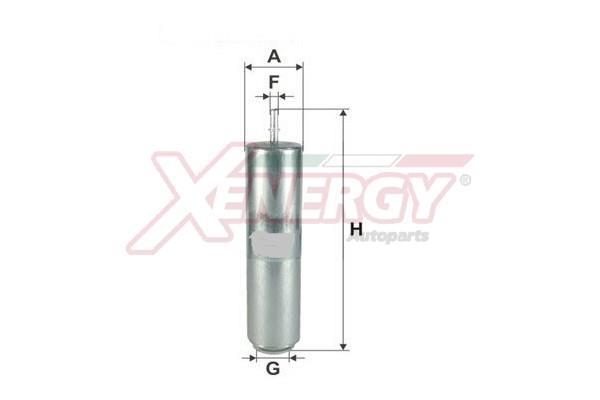 Filtro de combustível XENERGY ref. X1599764
