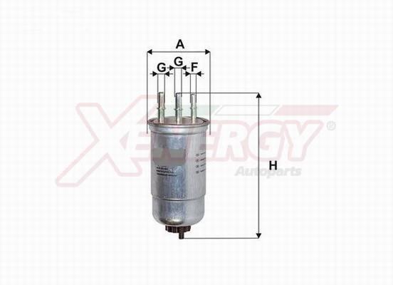 Filtro de combustível XENERGY ref. X1599883