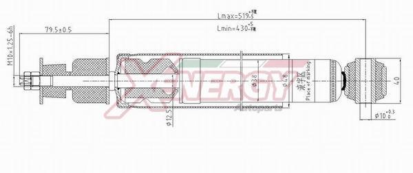 Amortecedores de choque XENERGY ref. X183553