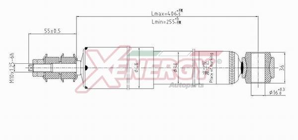 Amortecedores de choque XENERGY ref. X185343