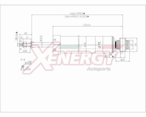 Amortecedores de choque XENERGY ref. X194349
