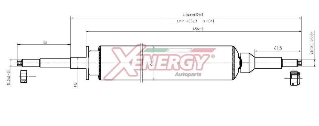 Amortecedores de choque XENERGY ref. X200349