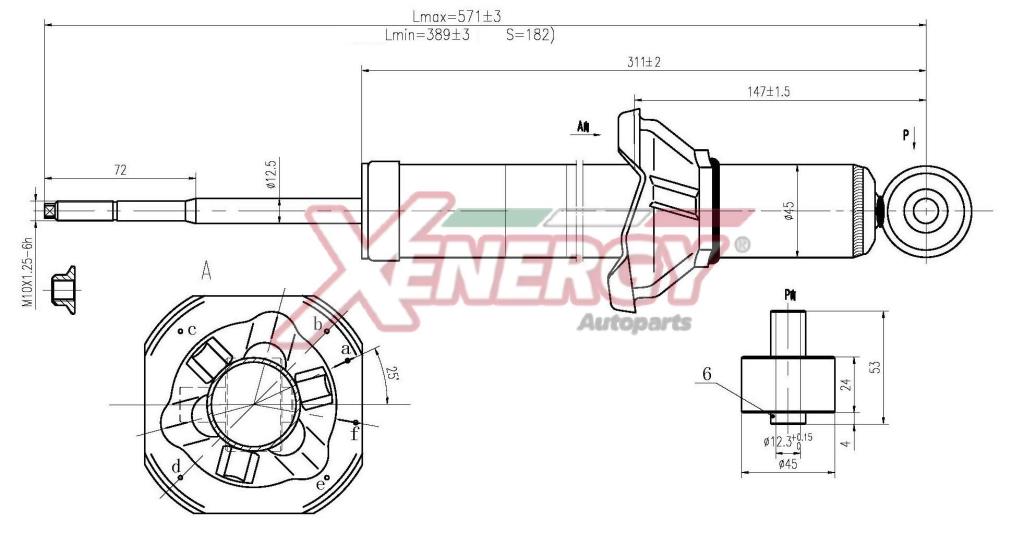 Amortisseurs XENERGY ref. X208341