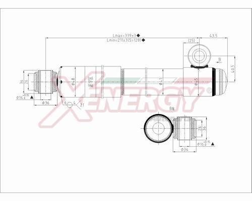 Amortisseurs XENERGY ref. X210341