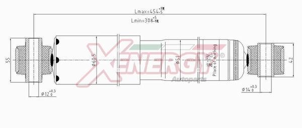 Amortisseurs XENERGY ref. X217553