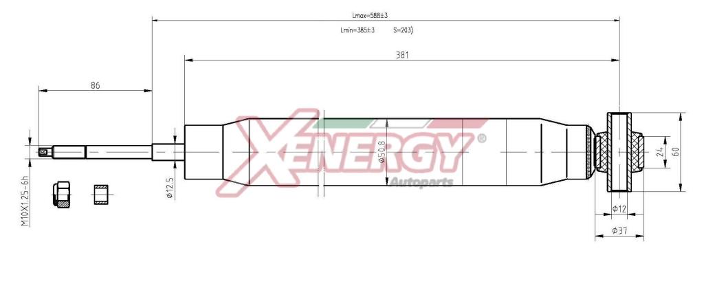 Amortisseurs XENERGY ref. X229341