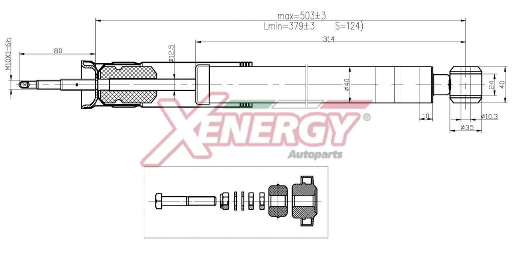 Amortisseurs XENERGY ref. X238553