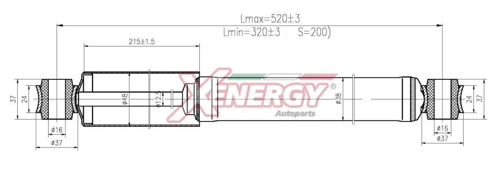 Amortisseurs XENERGY ref. X258443