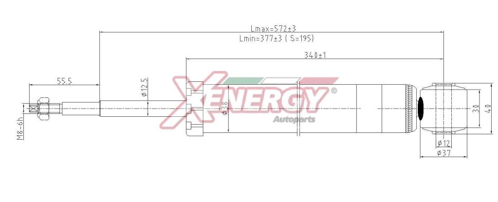 Amortisseurs XENERGY ref. X289343