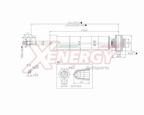 Amortecedores de choque XENERGY ref. X298343