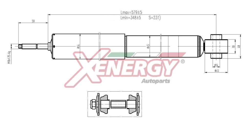 Amortisseurs XENERGY ref. X300344