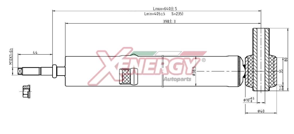 Amortecedores de choque XENERGY ref. X302343