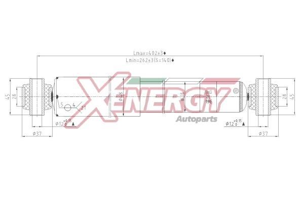 Amortecedores de choque XENERGY ref. X303443