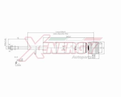 Amortecedores de choque XENERGY ref. X309343