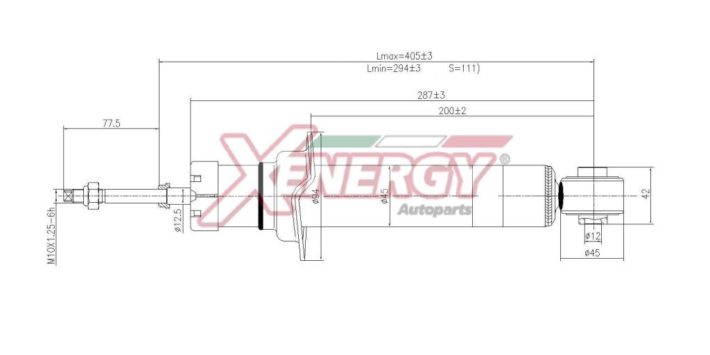 Amortecedores de choque XENERGY ref. X325341