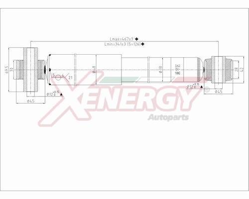Amortisseurs XENERGY ref. X358553