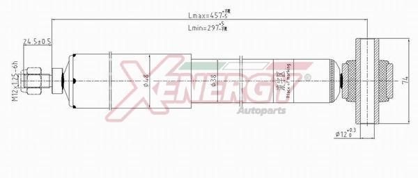 Amortisseurs XENERGY ref. X385553