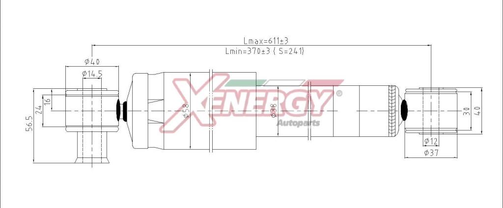 Amortecedores de choque XENERGY ref. X392343