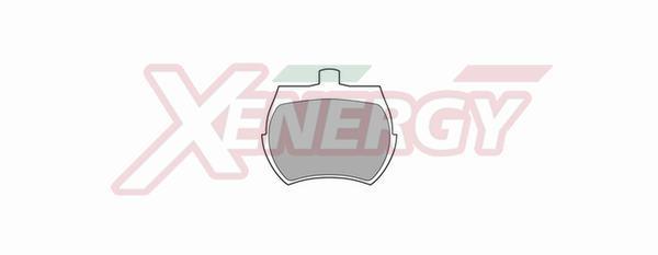 Jogo de 4 pastilhas de travão XENERGY ref. X40005