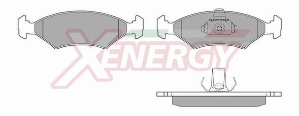 Jogo de 4 pastilhas de travão XENERGY ref. X40102