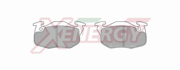 Jogo de 4 pastilhas de travão XENERGY ref. X40171