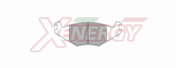 Jogo de 4 pastilhas de travão XENERGY ref. X40173