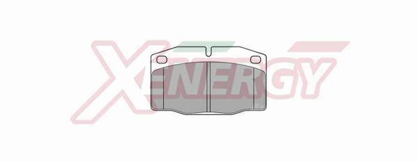 Jogo de 4 pastilhas de travão XENERGY ref. X40178