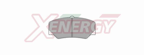 Jogo de 4 pastilhas de travão XENERGY ref. X40204