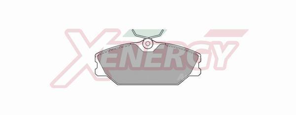 Jogo de 4 pastilhas de travão XENERGY ref. X40214
