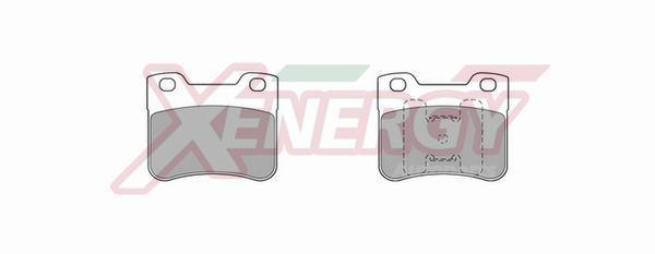 Jogo de 4 pastilhas de travão XENERGY ref. X40269