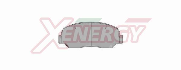 Jeu de 4 plaquettes de frein XENERGY ref. X40292