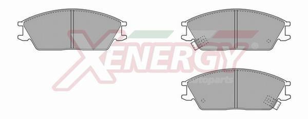 Jogo de 4 pastilhas de travão XENERGY ref. X40295