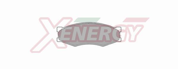 Jeu de 4 plaquettes de frein XENERGY ref. X40313