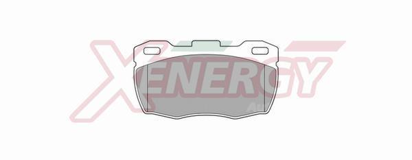 Jogo de 4 pastilhas de travão XENERGY ref. X40327