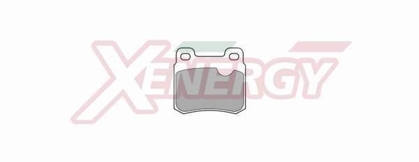 Jogo de 4 pastilhas de travão XENERGY ref. X40385