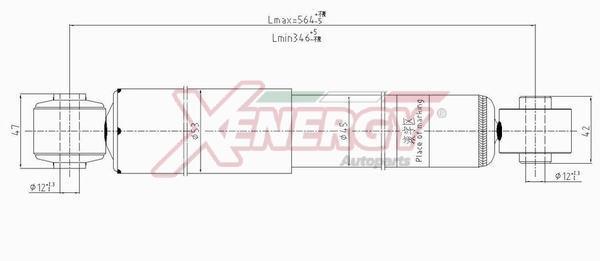 Amortisseurs XENERGY ref. X404344