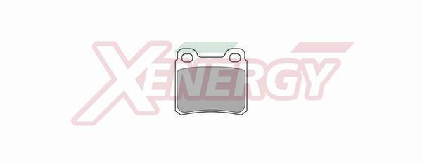 Jogo de 4 pastilhas de travão XENERGY ref. X40453