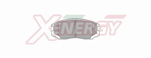 Jogo de 4 pastilhas de travão XENERGY ref. X40496