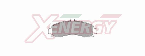 Jogo de 4 pastilhas de travão XENERGY ref. X40529