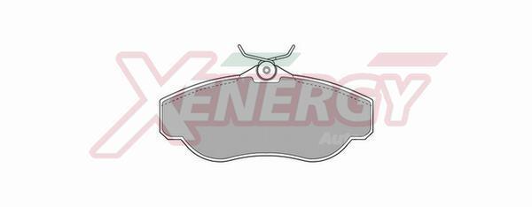 Jogo de 4 pastilhas de travão XENERGY ref. X40533