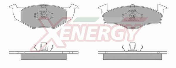Jogo de 4 pastilhas de travão XENERGY ref. X40589