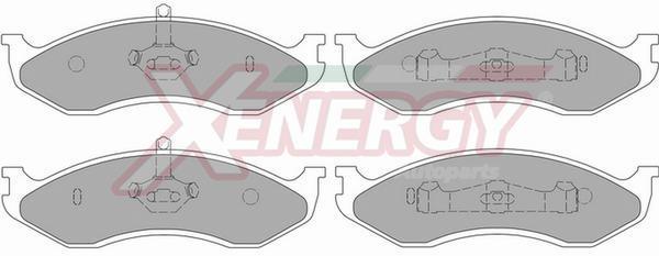 Jogo de 4 pastilhas de travão XENERGY ref. X40592