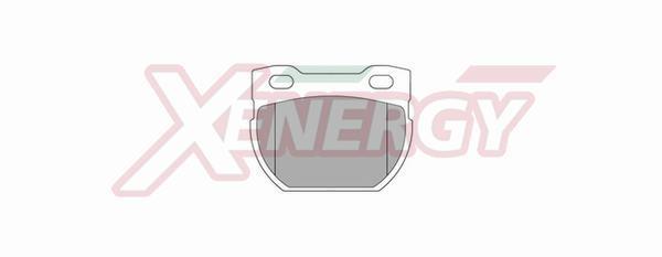 Jogo de 4 pastilhas de travão XENERGY ref. X40630