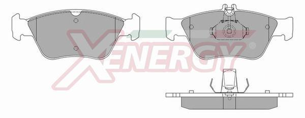 Jogo de 4 pastilhas de travão XENERGY ref. X40632
