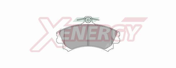 Jogo de 4 pastilhas de travão XENERGY ref. X40634